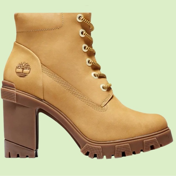 Timberland-Lana Block Heel Bootie-Wheat - Picture 6 of 6